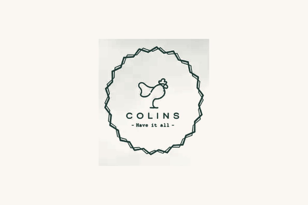 Het zegellogo van Colins met het motto Have it all